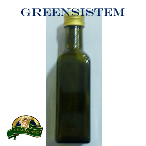 12 Bottiglie Per Olio Bottiglia In Vetro Verde Marasca Con Tappo e