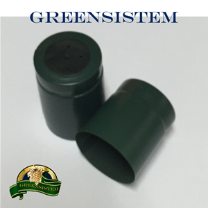 Greensistem: CAPSULE PVC 33X40 VERDE SCURO CF. PZ. 100 TERMORETRAIBILI 