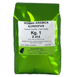 GOMMA ARABICA KG. 1 - E414 - PURA ALIMENTARE - POLVERE  KORDOFAN