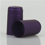 CAPSULE PVC 31X55 VIOLA METAL CF.  DA PZ. 100 TERMORETRAIBILI