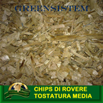 CHIPS DI QUERCIA KG. 01 TOSTATURA MEDIUM AFFINAMENTO VINO, GRAPPA