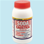 SODA CAUSTICA SCAGLIE KG. 1 BARATTOLO - MILLE USI - DISGORGANTE - DISINCROSTANTE