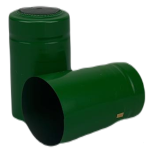 CAPSULE PVC 33X55 VERDE SMERALDO CF. PZ. 100 TERMORETRAIBILI