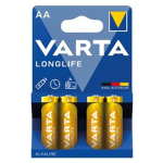 PILE VARTA LONGLIFE AA STILO VOLT 1,5 CONF. 4 PILE