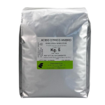 KG. 5 ACIDO CITRICO ANIDRO - E330 - FOOD GRADE